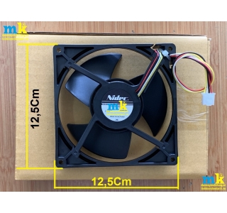 ( SP1190 ) Quạt Tủ Lạnh 4 Dây 12,5Cm (  Đỏ-Đen-Trắng-Vàng )
